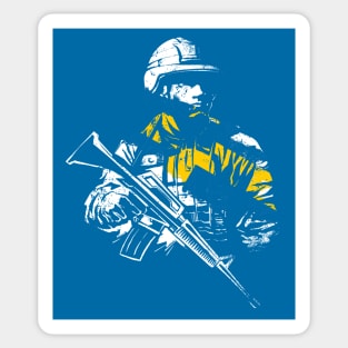 Sweden Military Trooper Sticker